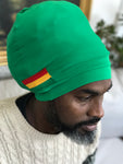 Bright green Boboshanti headwrap rasta turban rasta headwrap