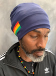 navy blue turban Boboshanti headwrap rasta turban rasta headwrap easy headwrap