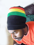 Black Rasta Tam rasta coloured wrap easy wrap turban rasta headwrap