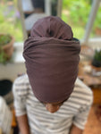 Original Rastaman turban headwrap bobo nyabinghi headwrap brown turban