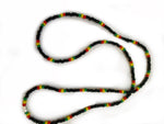 Rastafari plain beaded necklace
