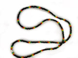 Rastafari plain beaded necklace